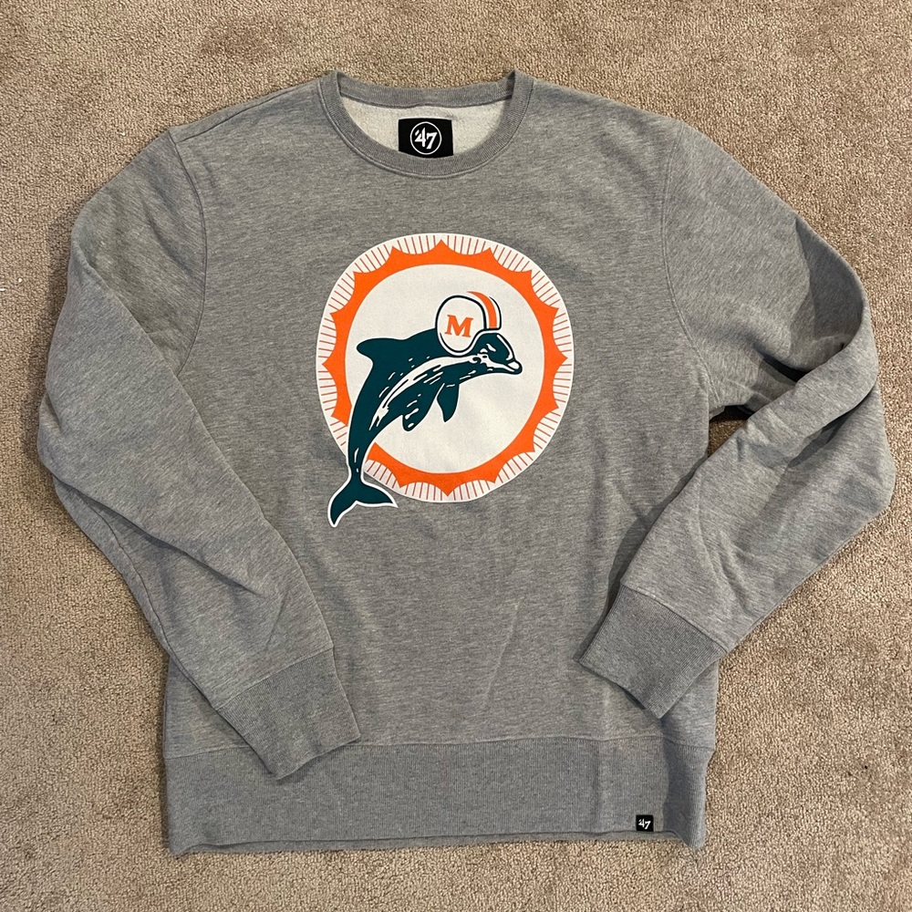 Miami Dolphins Historic Logo Sweatshirt